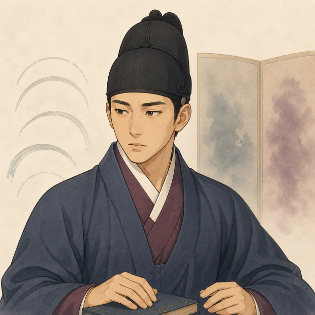 사도세자의 AI 재구성 일러스트