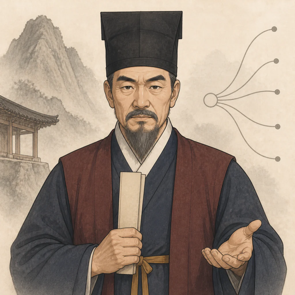 조식의 AI 재구성 일러스트