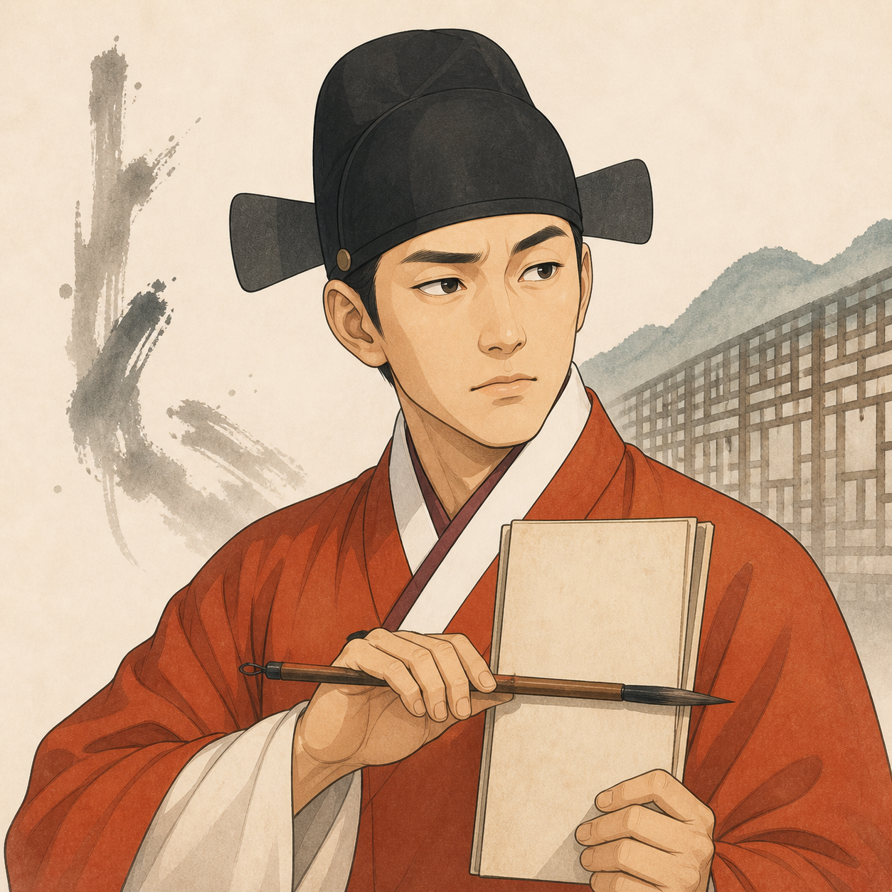 김일손의 AI 재구성 일러스트