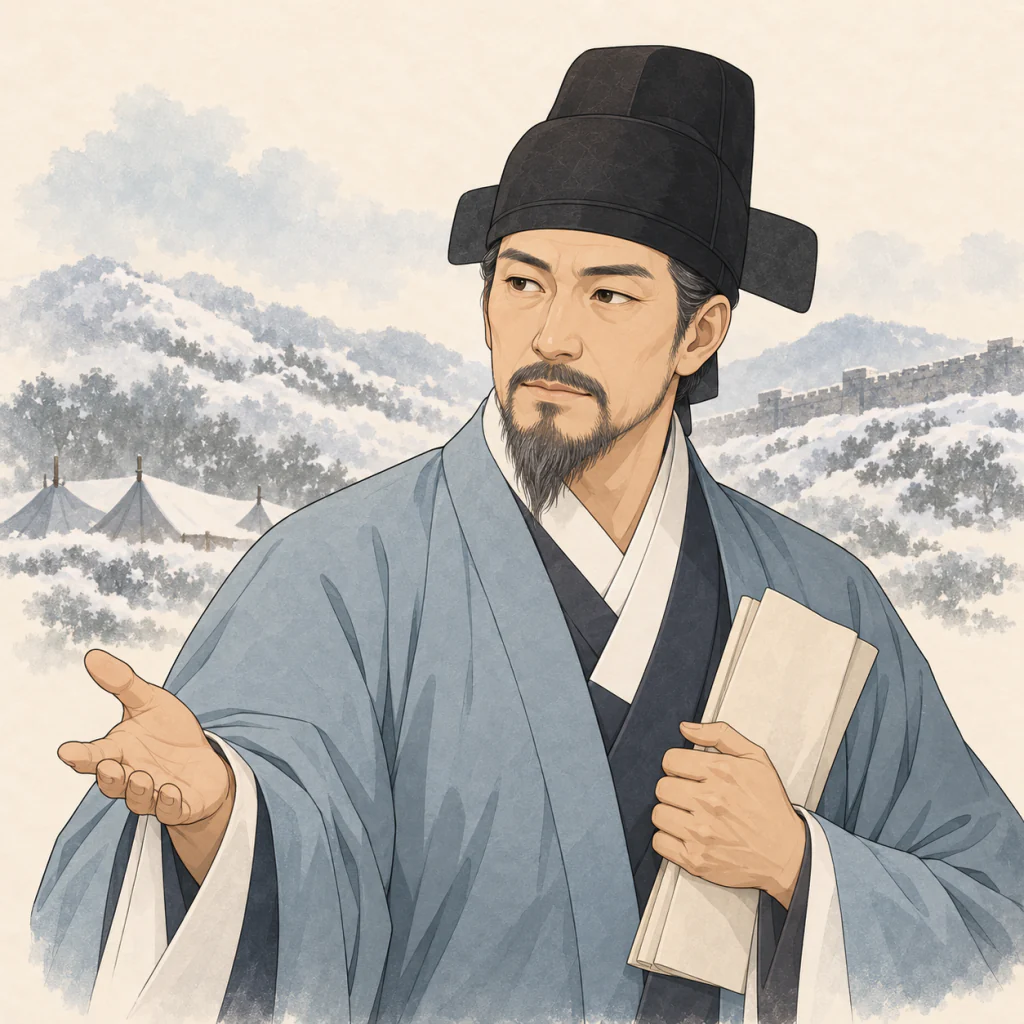 서희의 AI 재구성 일러스트