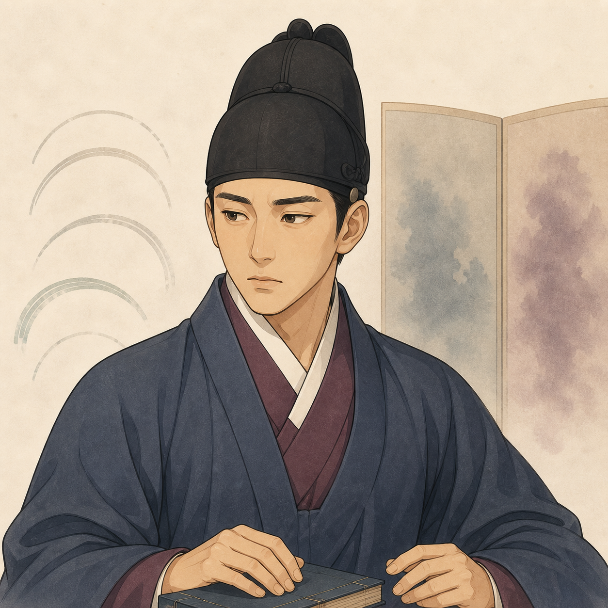 사도세자의 AI 재구성 일러스트